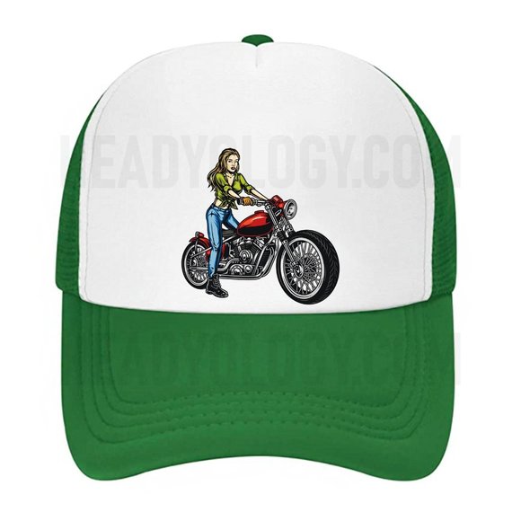 Motorcycle Hats For Women Bike Club Ladies Hats Women Power - Picture 4 of 16